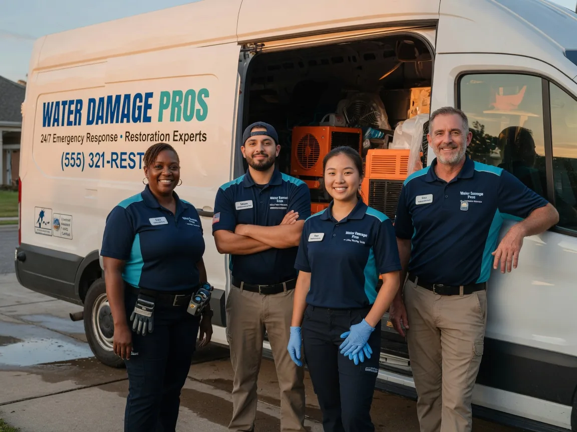 Water Damage Restoration company in Hunt, TX