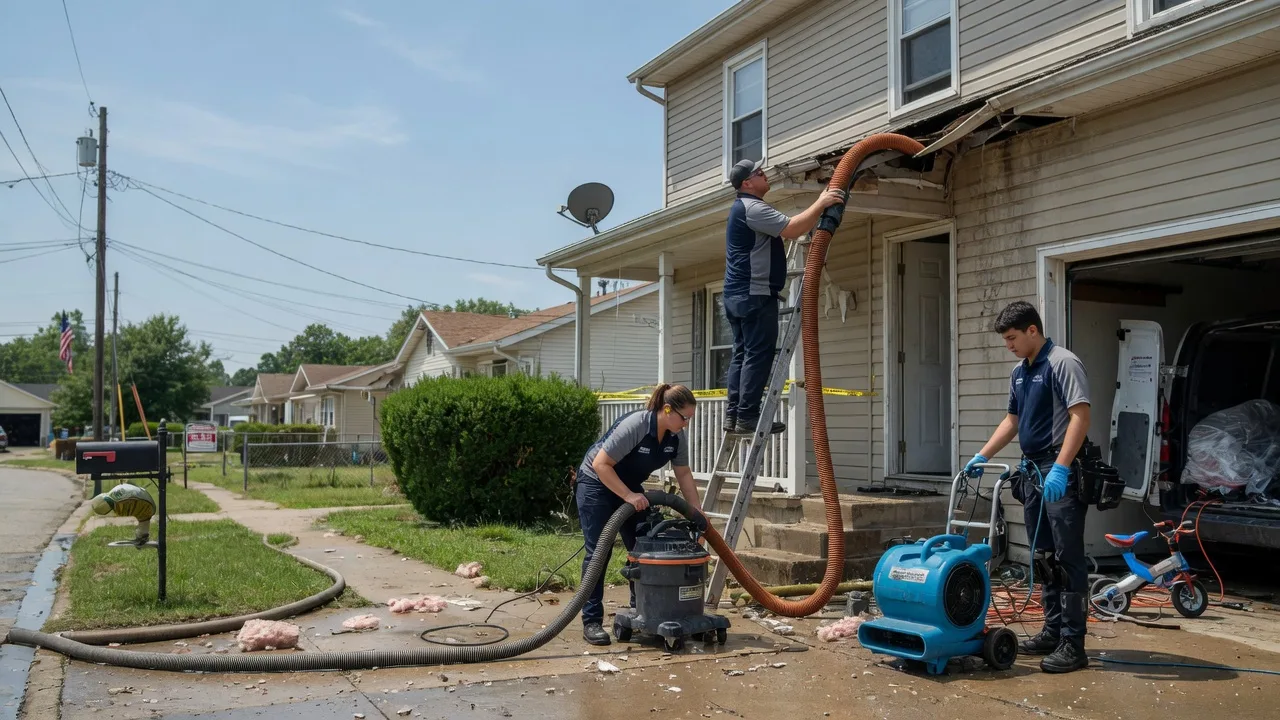 Water Damage Restoration in Hunt, TX near me